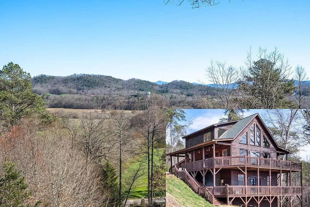Mistletoe Cabin- Private Cabin W Views, Hottub, Pet Friendly Murphy Extérieur photo