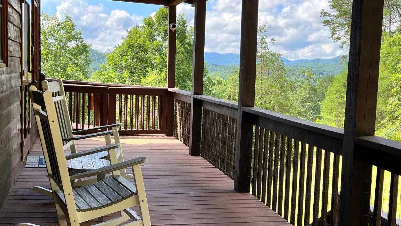 Mistletoe Cabin- Private Cabin W Views, Hottub, Pet Friendly Murphy Extérieur photo
