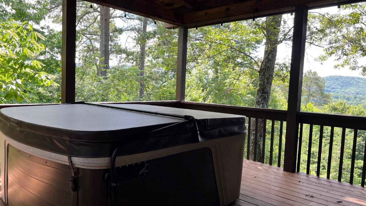 Mistletoe Cabin- Private Cabin W Views, Hottub, Pet Friendly Murphy Extérieur photo
