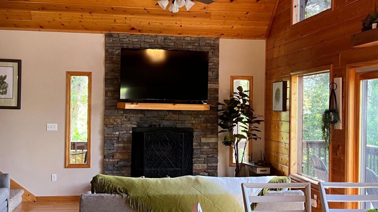 Mistletoe Cabin- Private Cabin W Views, Hottub, Pet Friendly Murphy Extérieur photo