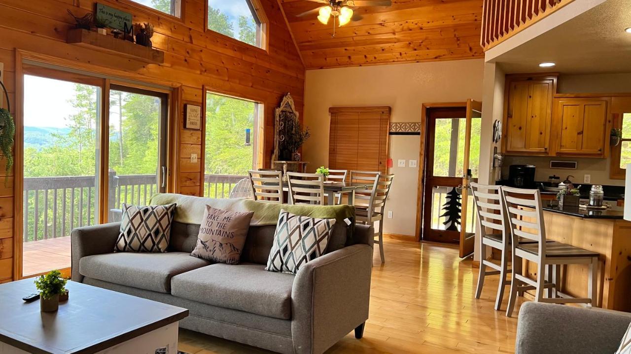Mistletoe Cabin- Private Cabin W Views, Hottub, Pet Friendly Murphy Extérieur photo