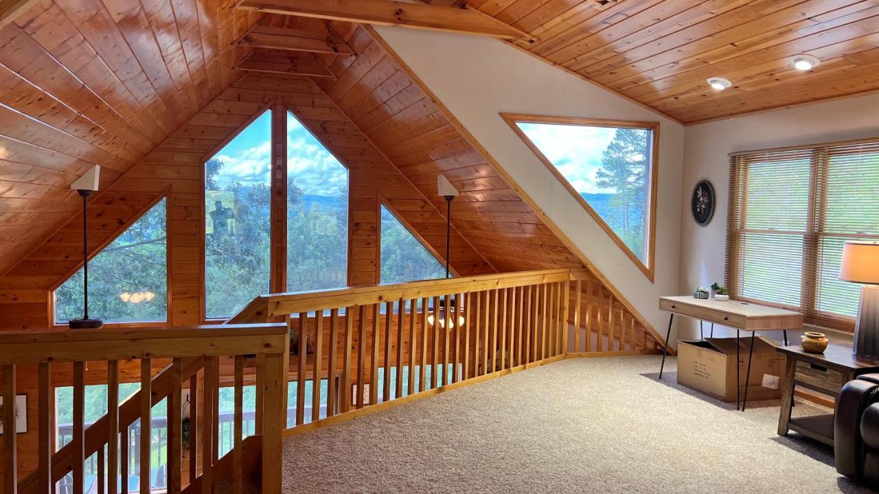 Mistletoe Cabin- Private Cabin W Views, Hottub, Pet Friendly Murphy Extérieur photo